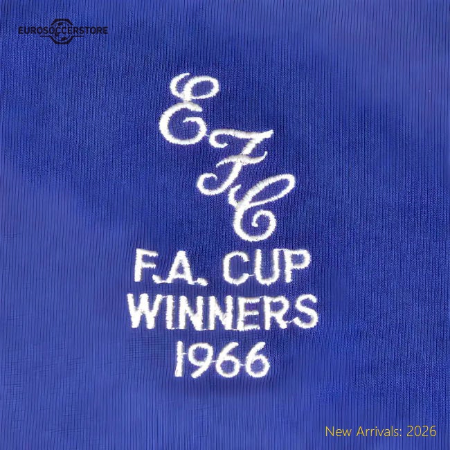 Everton 1966 FA Cup Final Kids Retro Football Shirt