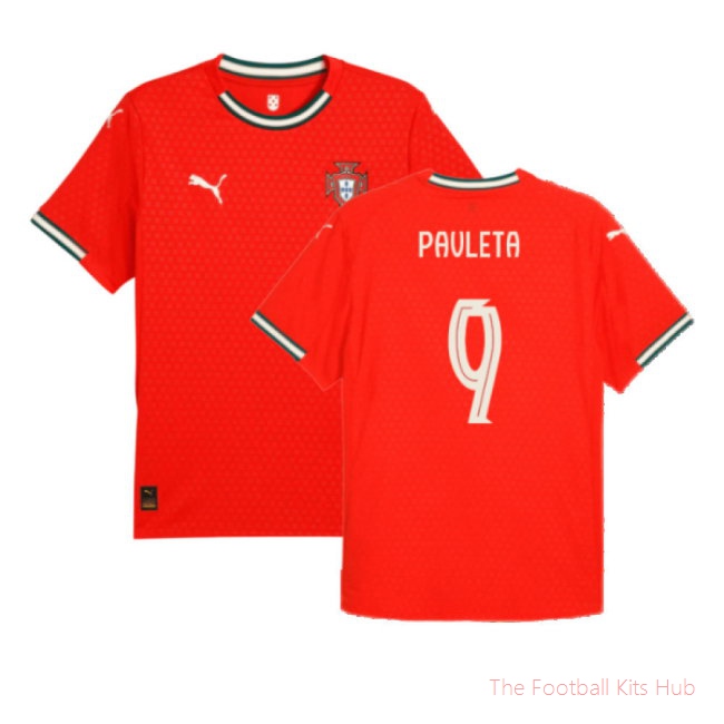 [JED] 2025/26 Portugal Home Shirt (Pauleta 9)