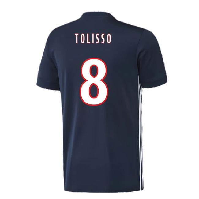 Lyon 2017-18 Away Shirt ((Excellent) L) (Tolisso 8) | Comfortable