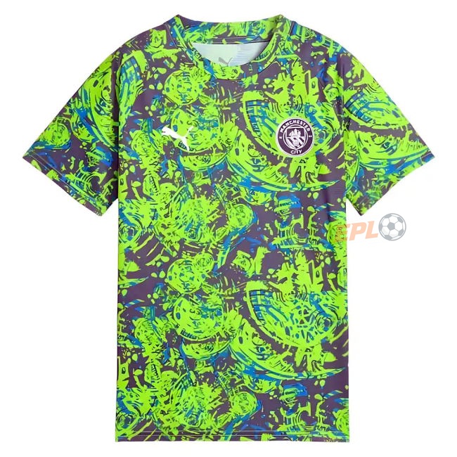 2025-20 Man City Soccer Jerseys top-grade Third Shirt - Kids