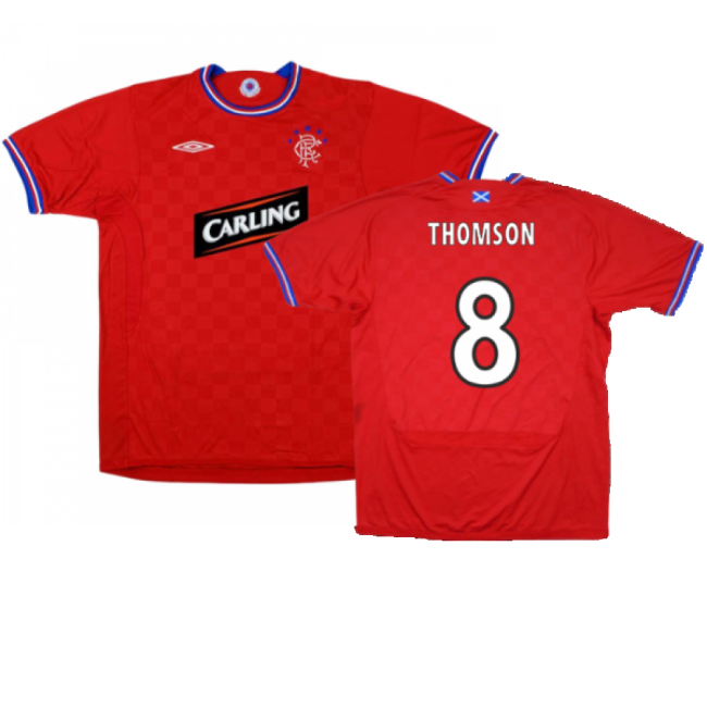 Excellent Glasgow Rangers Away Uniform Rangers 200 #9 Modern (v4)