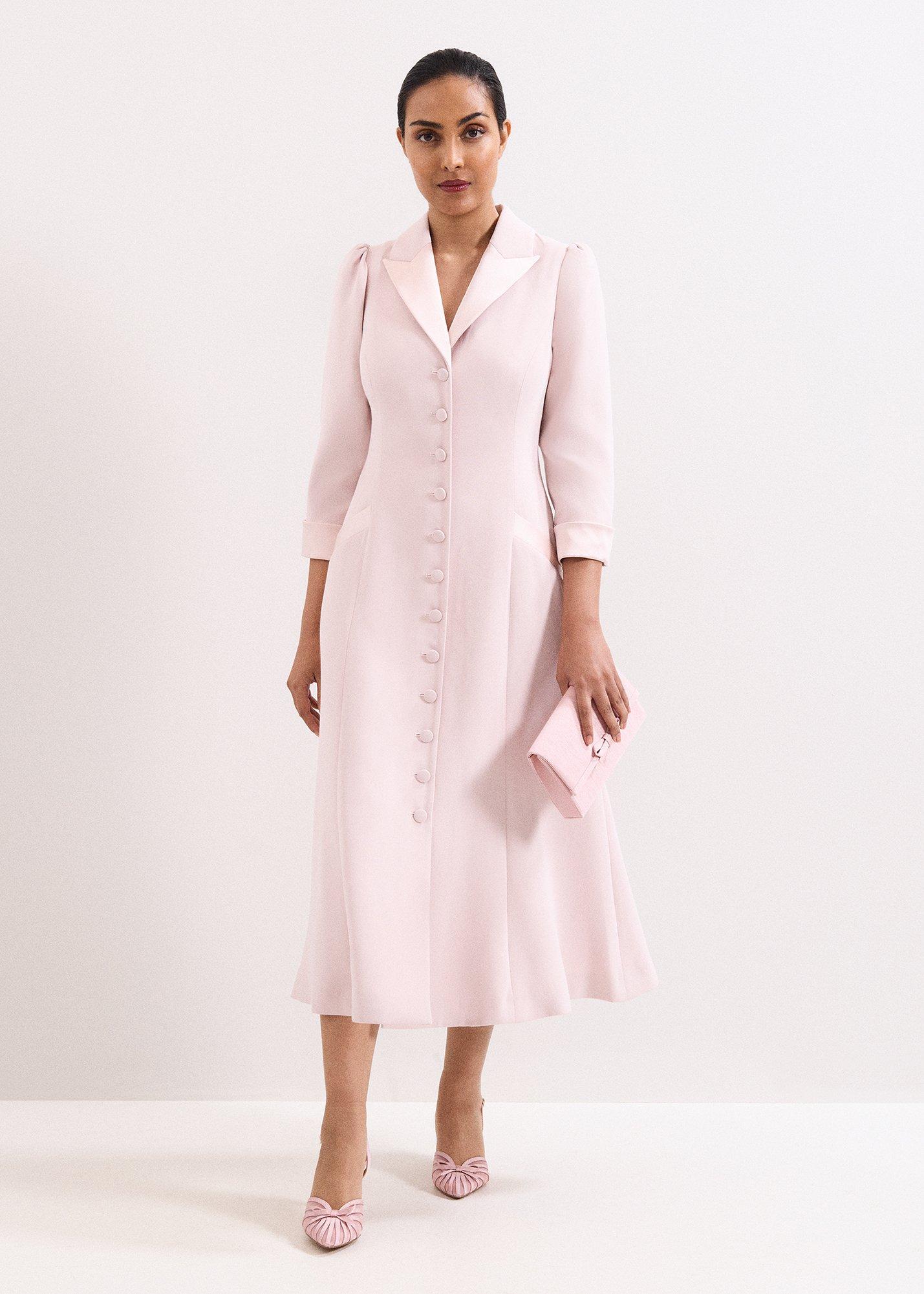 Petite Paloma Tux Midaxi Dress