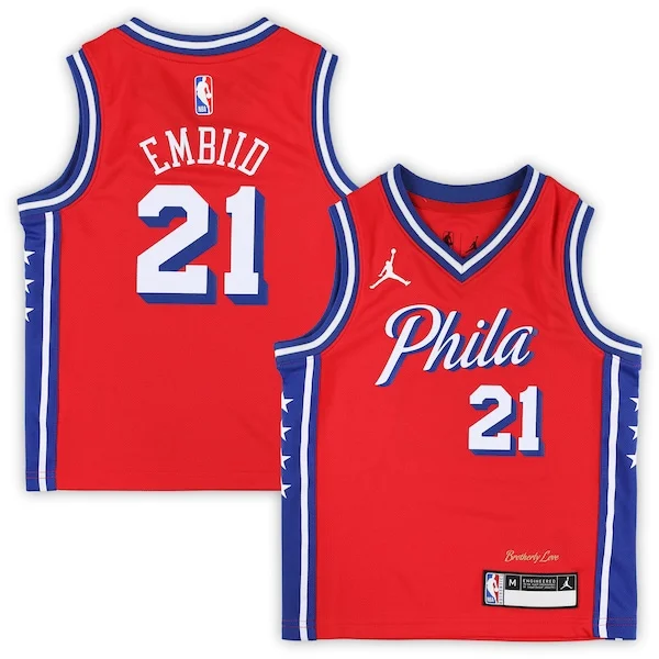 Joel Embiid PHI Authentic Basketball Jersey - Economical