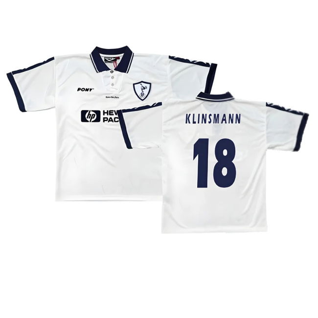 Tottenham 1995-19 Home Shirt Klinsmann #18 L M S