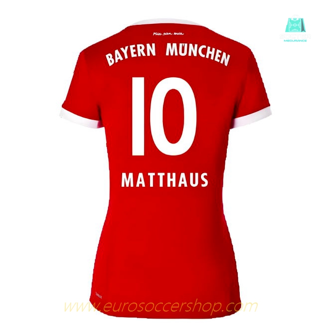 Bayern Munich 2017-18 Womens Home Shirt (XL) ((Excellent) XL) (Matthaus 10)
