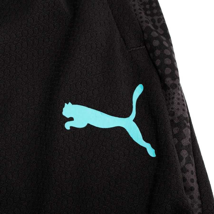 Marseille Training Trousers - PUMA Black/Team Aqua