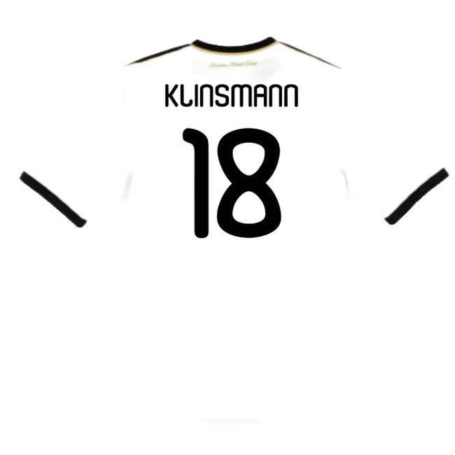 KLINSMANN 18 Licensed Copy Germany Home Fan Jersey for Adults (1)