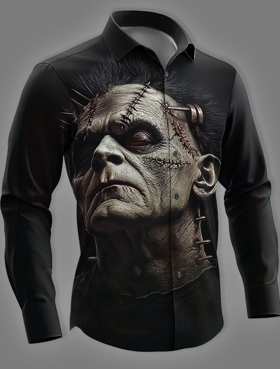 Men's Zombies 3D T Shirt Short Sleeve Print Crew Neck Exaggerated