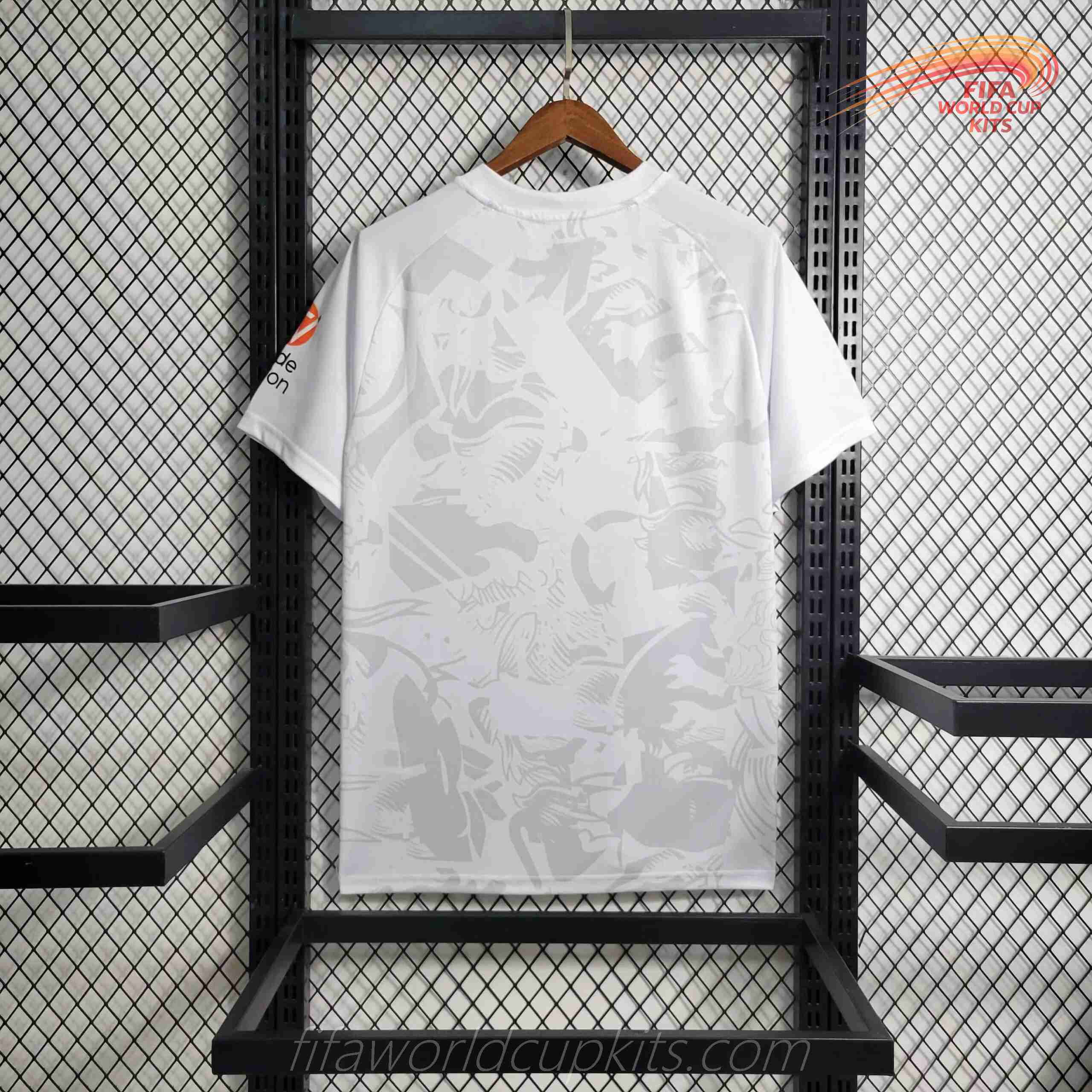 Aston Villa 23 to 24 Secondary Cream Football Jersey