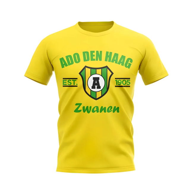 Official Ado Den Haag T-shirt - Football Supporter - Soccer Jersey