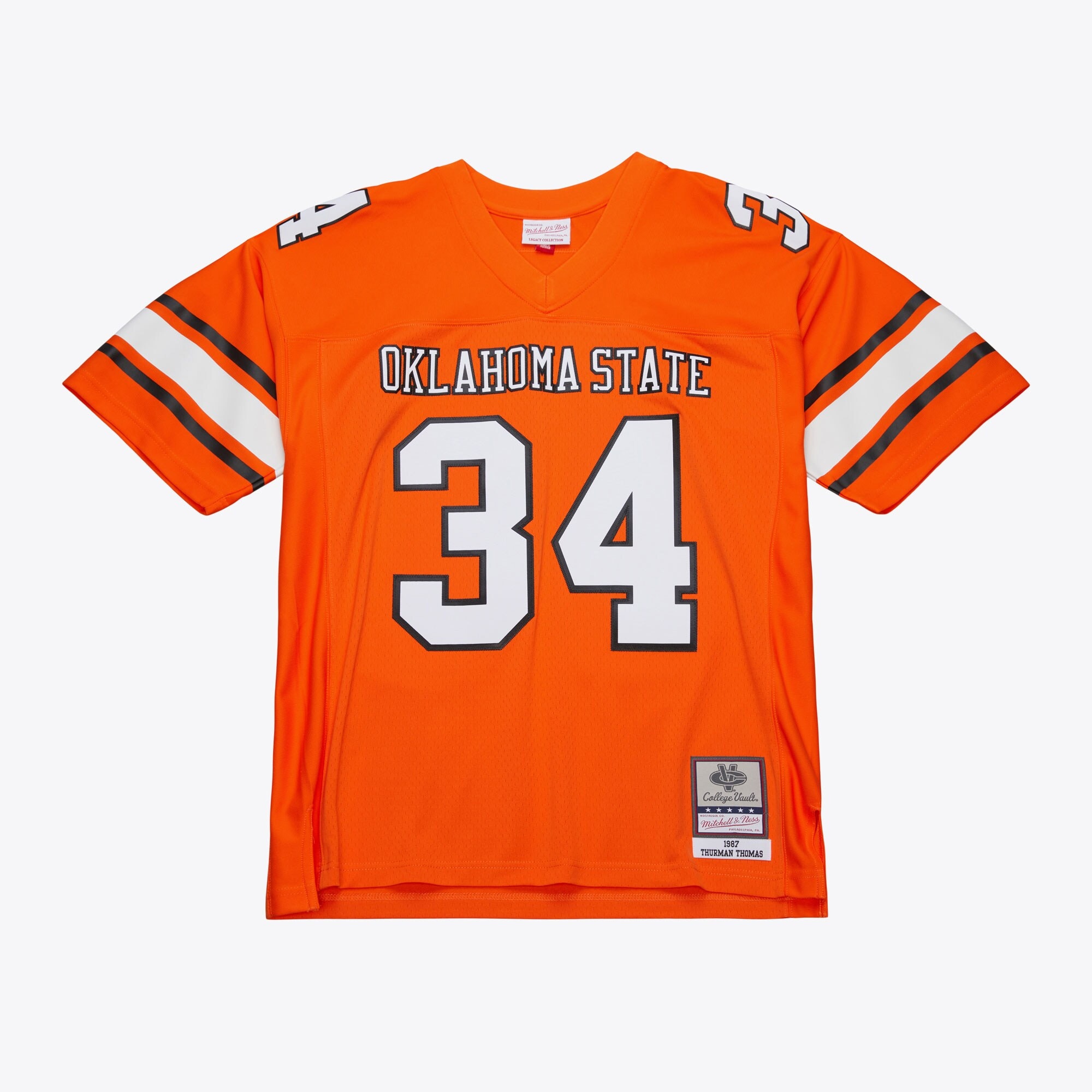 [NJP] Thurman Thomas Oklahoma State Cowboys 1987 Replica Jersey - Orange