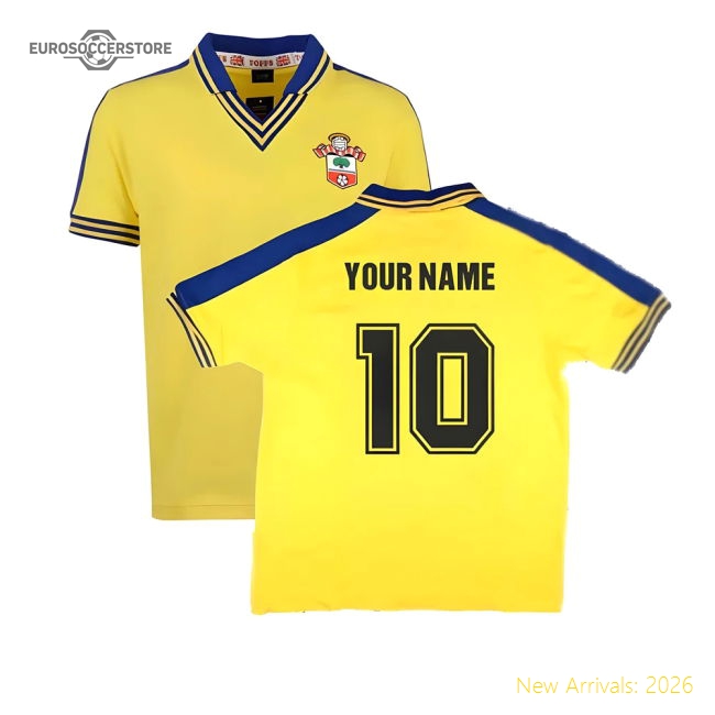 Authentic Southampton 1975-1978 Retro Shirt (your Name) - Premium