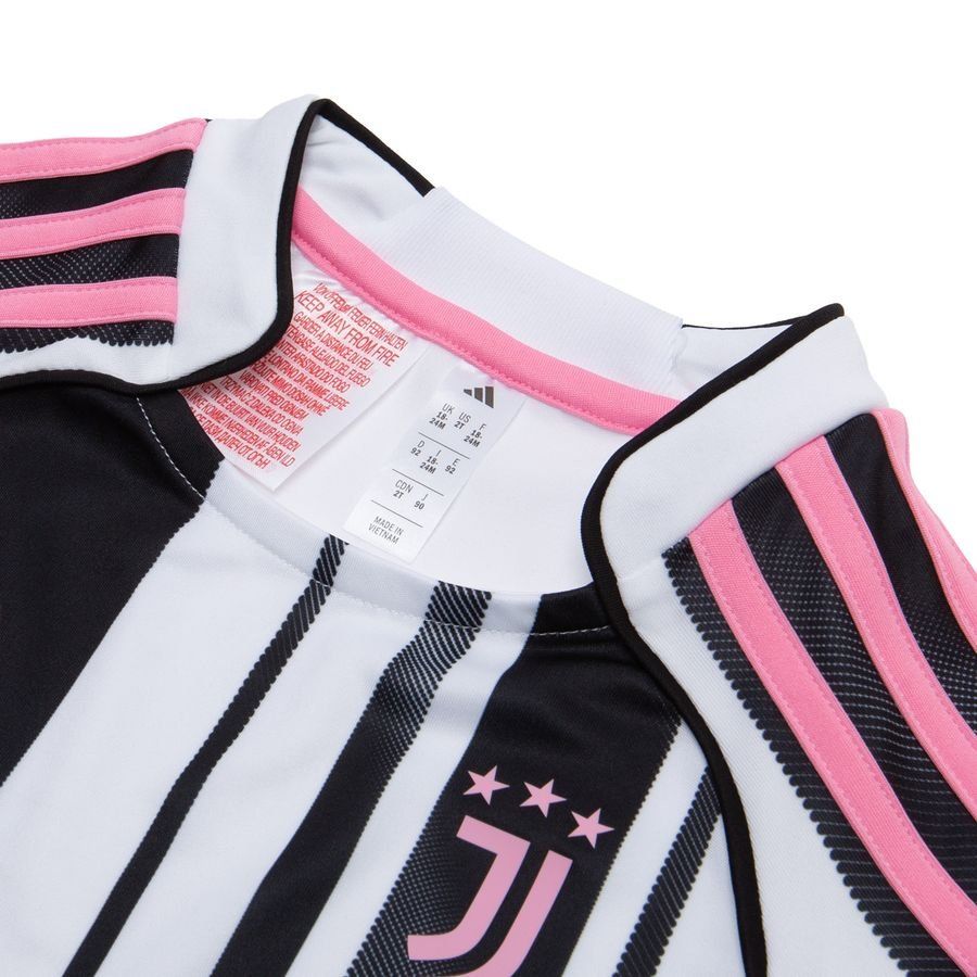 Juventus Home Shirt 2025/26 Mini Kit Kids In Multiple Adult Sizes