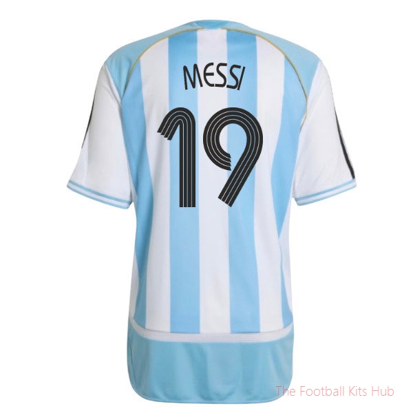 Fan Edition Argentina 2006 Reissue Home Shirt (Messi 19)