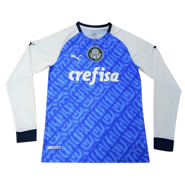 Moisture Wicking Palmeiras White 201920 Long Sleeve Soccer Jersey