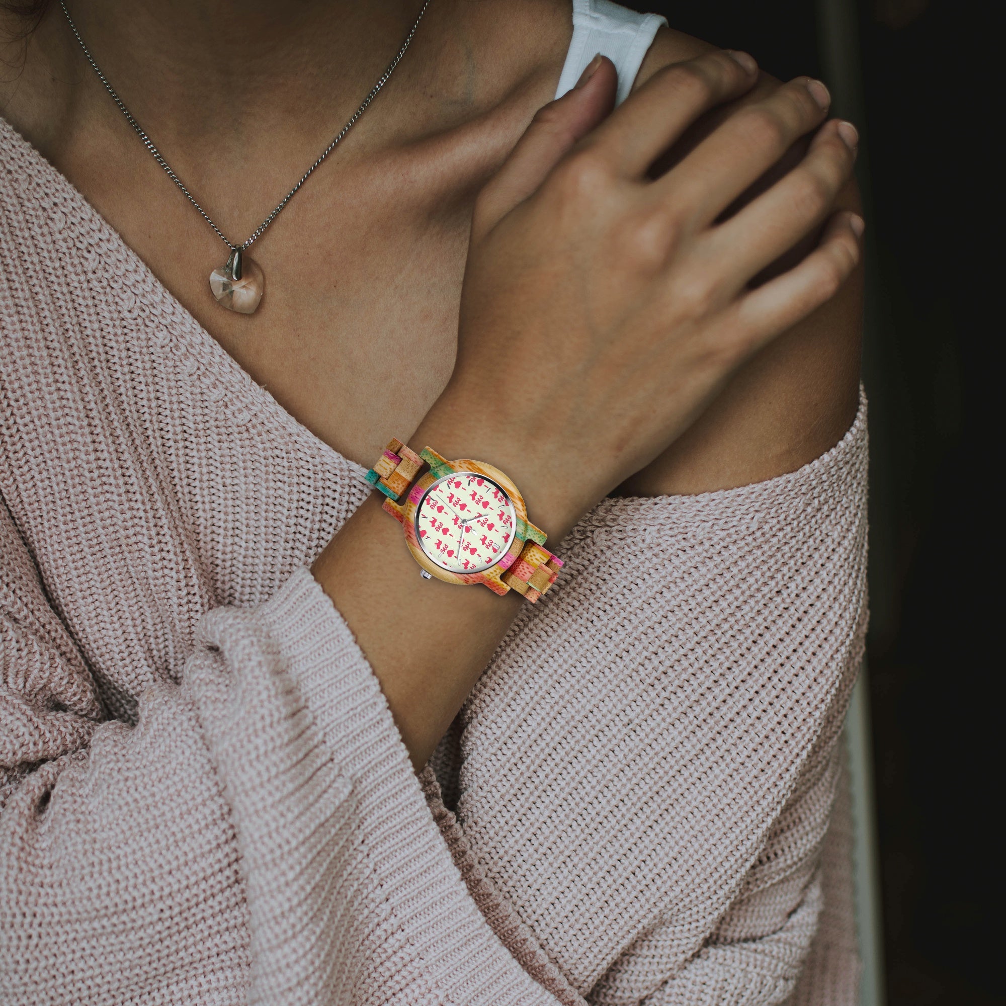 Alexandre - Stylish Wooden Watch for Frenchie Lovers