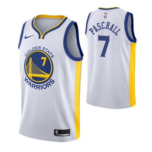 White GSW State Warriors #7 Nike Modern Jersey Basketball Jersey