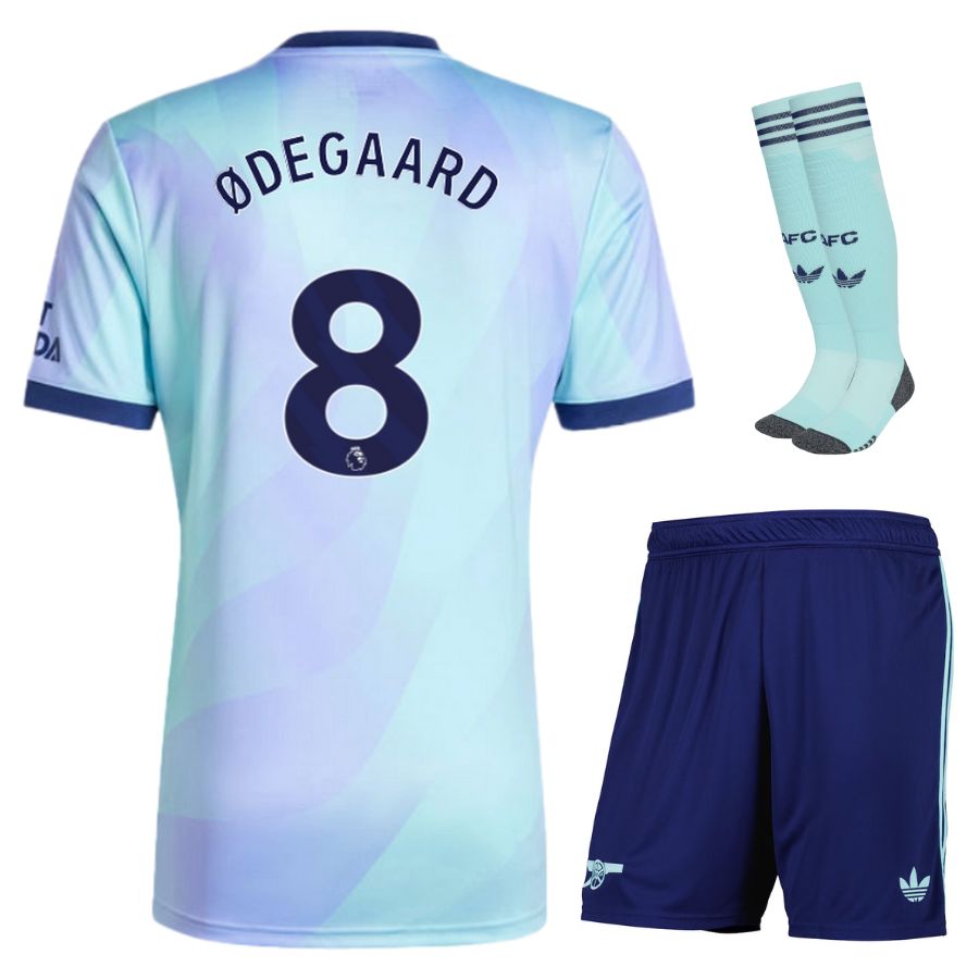 Arsenal Third Kit Child Jersey 2024 2025 Odegaard