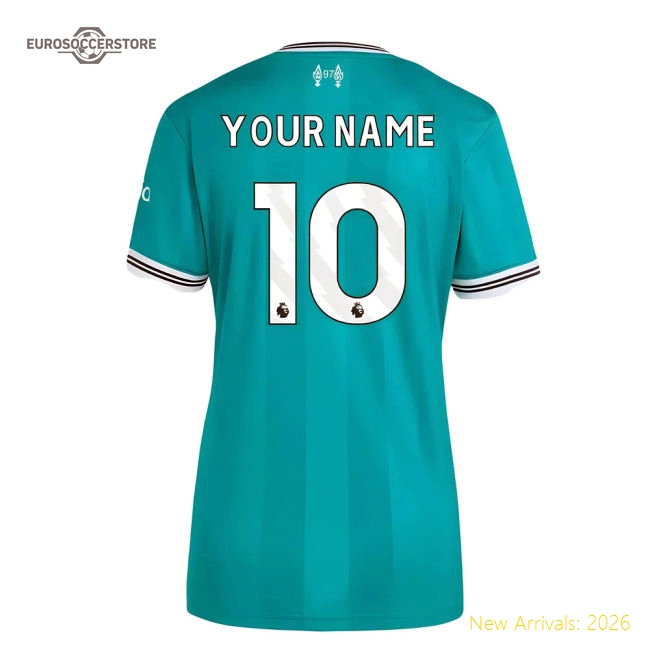 S Liverpool Female 2025 Third Jersey Shirt Football Fan For Football Supporter For Football Fans