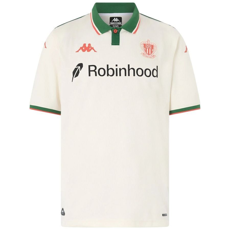 Nice Away Shirt 2025/26 Supporter Version In Multiple Adult Sizes