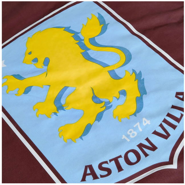 Aston Villa Player Issue - Top-Quality Breathable Fabric Adults #26885