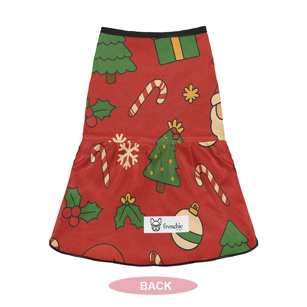 French Bulldog Christmas French Bulldog Dresses For Females Durable Dog Item