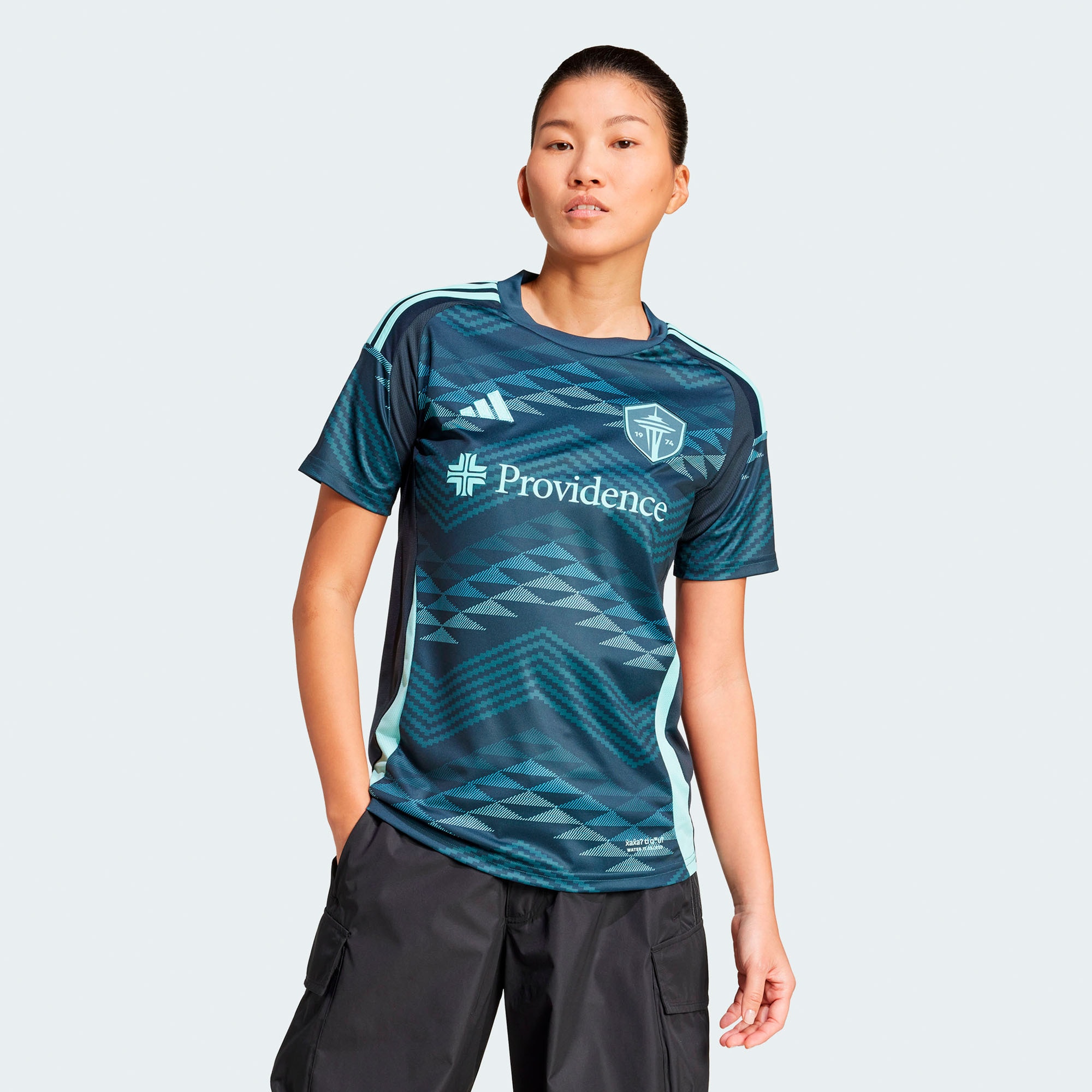 [SJH] Seattle Sounders FC Women's 2025 The Salish Sea Kit Replica Jersey - Blue