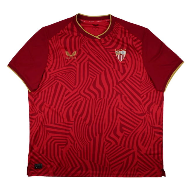 2023-2024 Sevilla Away Football Shirt Moisture Wicking Wicking