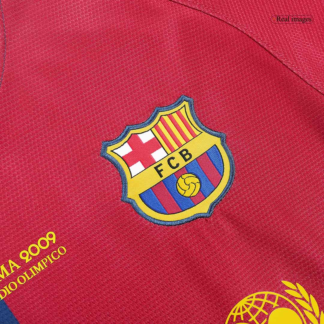Retro ETO'O #9 2008/09 Barcelona Home  Soccer Jersey Authentic Kit
