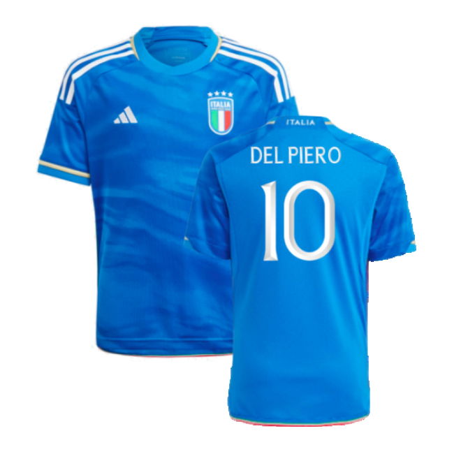 2023-2024 Italy Home Shirt (Kids) (Del Piero 10) Netherlands