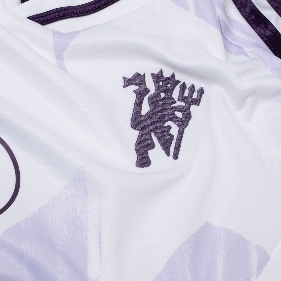 Manchester United Away Shirt 2025/26 Kids Long Sleeves