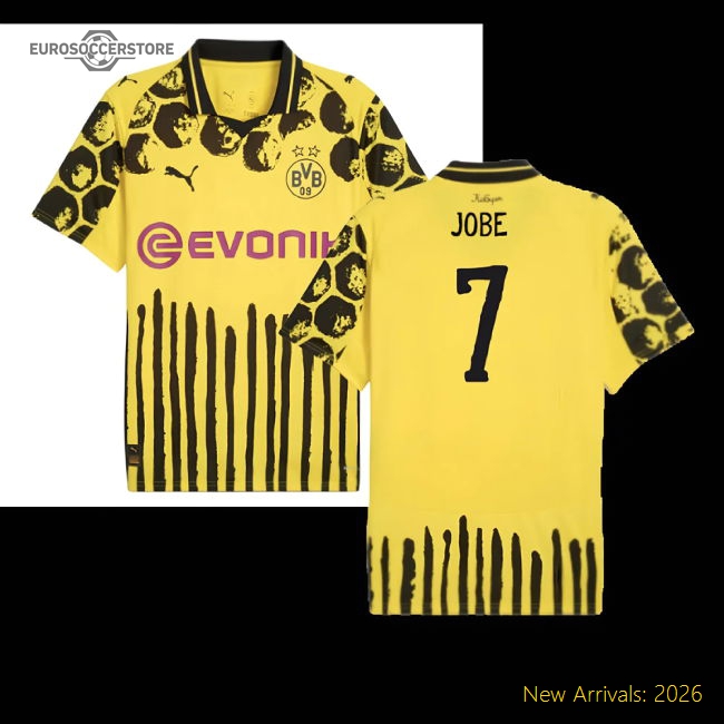 Soft Kids Football Team Jobe Jersey 2025-2026 Performance Fabric
