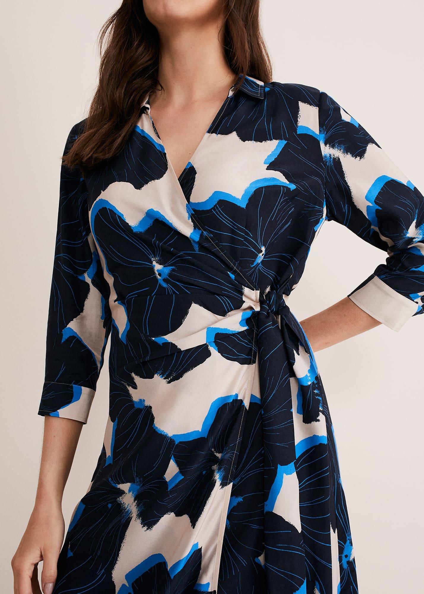 Rae Floral Wrap Dress