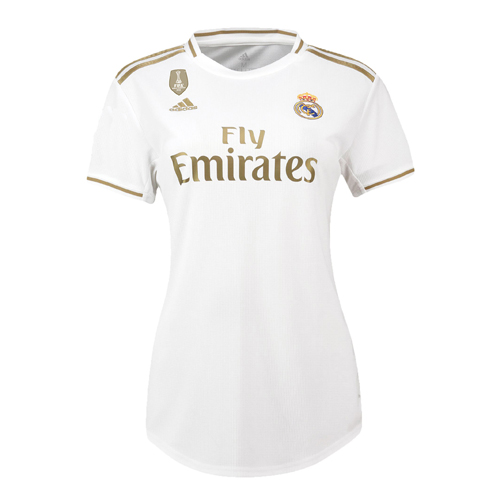 Match Quality Women Real Madrid Home 2019-20 White Soccer Jersey Shirt