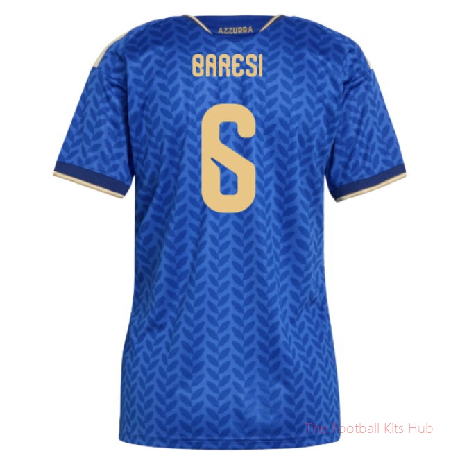 2026-2027 Italy Home Shirt (Womens) (Baresi 6)