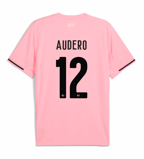 Palermo's 25-26 Home Jersey featuring AUDERO 12
