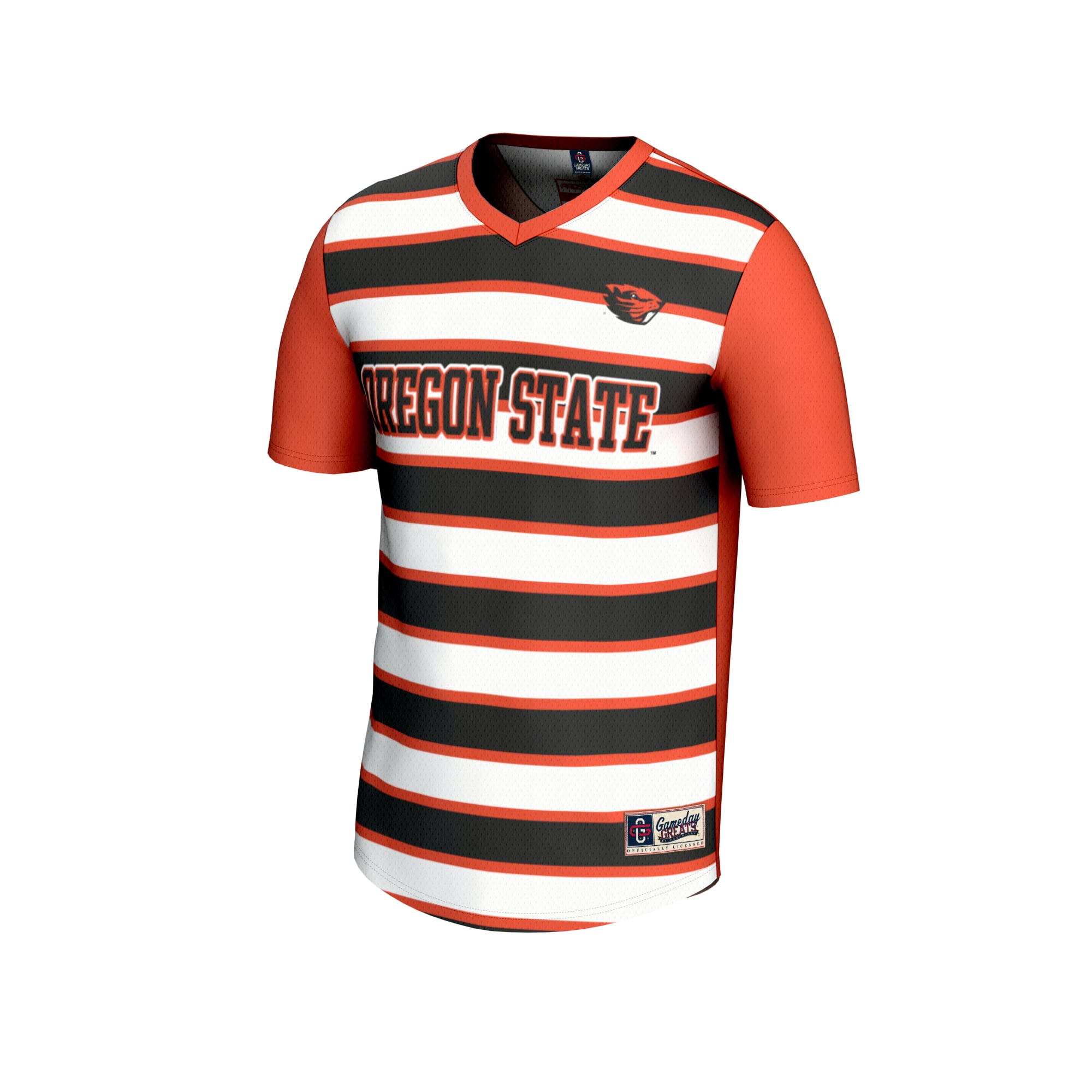 Oregon State Beavers GameDay Greats Youth Collegiate Men's Soccer NIL Pick-A-Player Fashion Jersey - Orange/Black