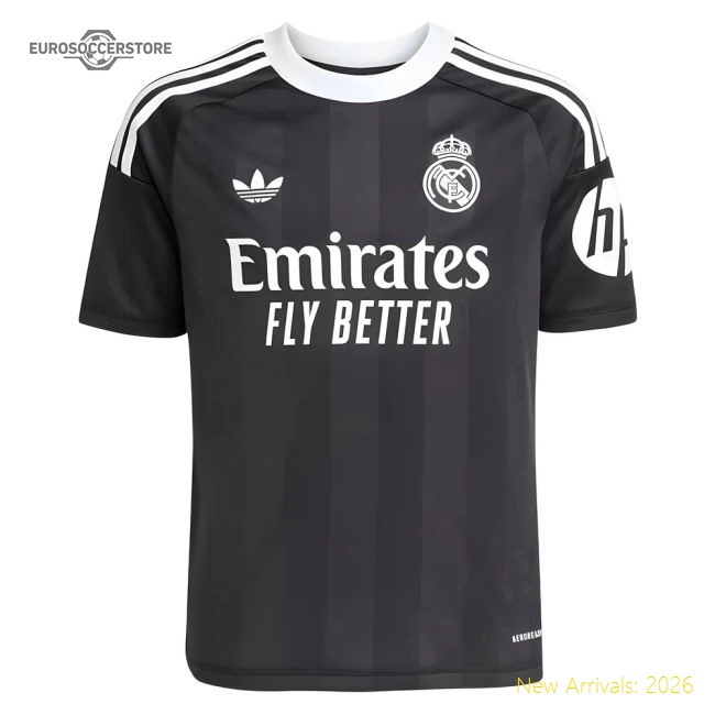 Real Madrid Third Goalkeeper Kit 2025-2026 Supporter Wear Jersey