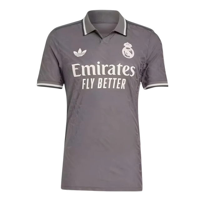 2024-2025 Genuina Camiseta Real Madrid Tercer - Hombres Con Mbappe 9