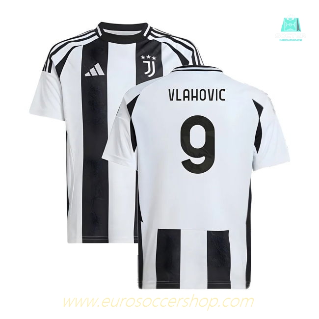 2024-2025 Juventus Home Shirt (Kids) (Vlahovic 9)
