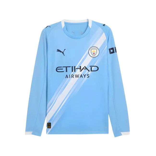2025-2026 Official Man City Home - Performance Driven Classic