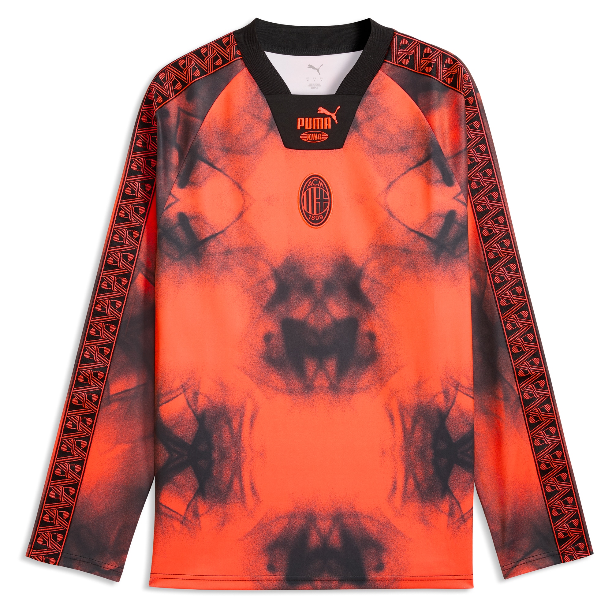 [SJH] AC Milan 2026/27 King Long Sleeve Fashion Jersey - Red
