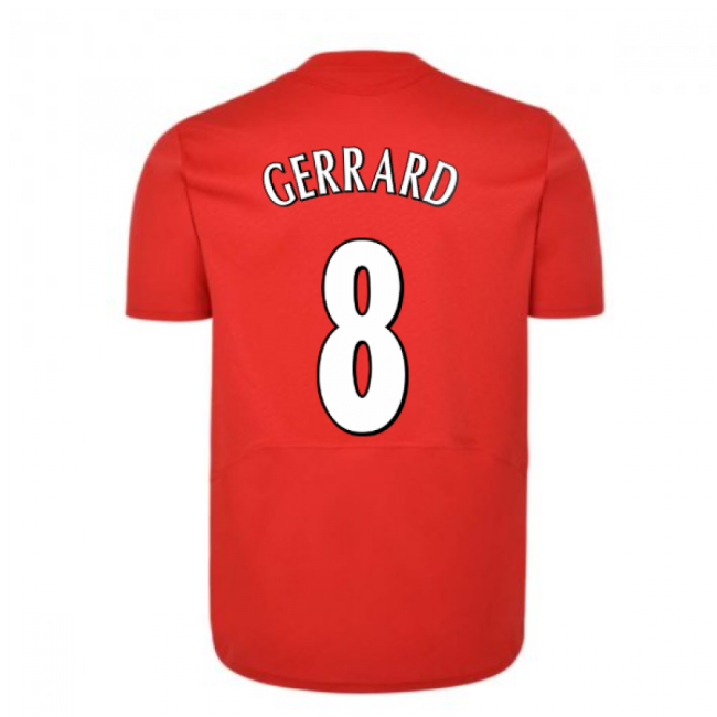 Liverpool Shirt - Gerrard #liverpool Legend - Football Shirt