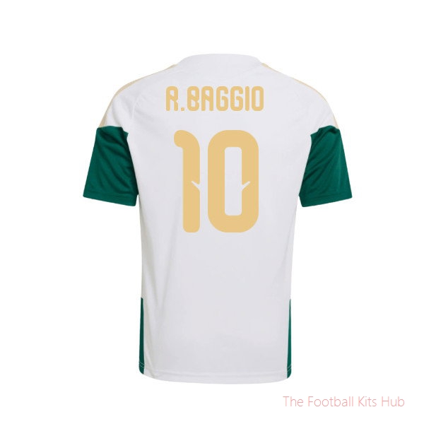 [JED] 2026/27 Italy Training Jersey (White) - Kids (R.Baggio 10)
