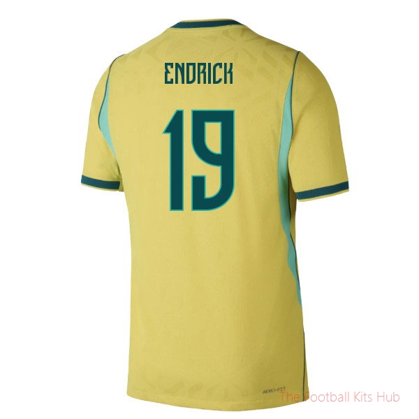 [SPK] 2026/27 Brazil Authentic Aero-Fit Home Shirt Endrick 19