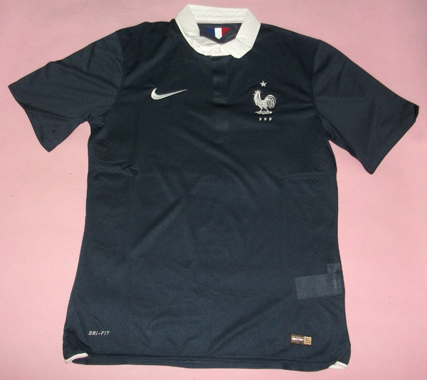 2014 France Home Jersey ShirtPlayer Version - Official Replica 4920