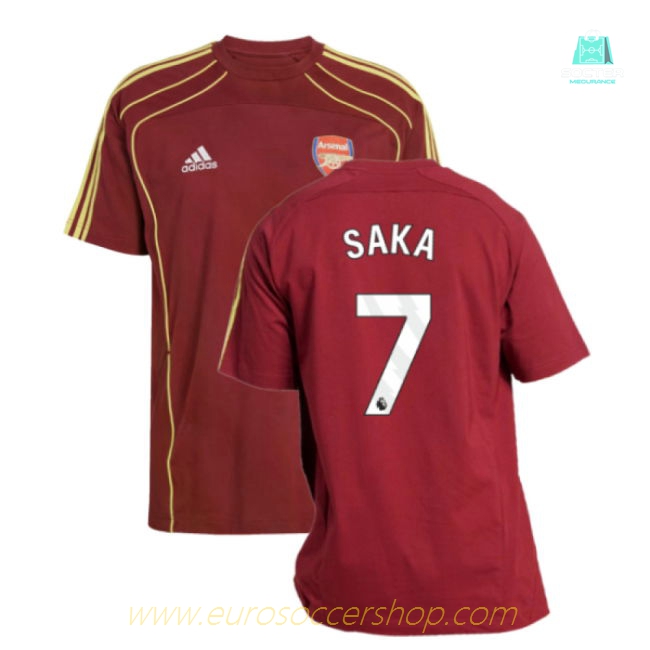 2025-2026 Arsenal UBP Tee (Noble Maroon) (Saka 7)