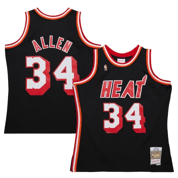 Ray Allen MIA Swingman Jersey - fashionable superior - Black