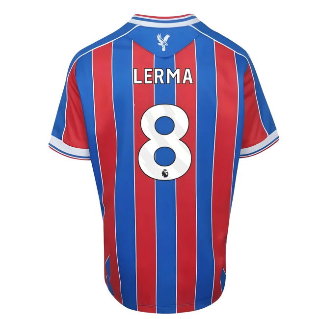 Crystal Palace Football Club Sleek Home Match Shirt (Lerma 8) (Kids)