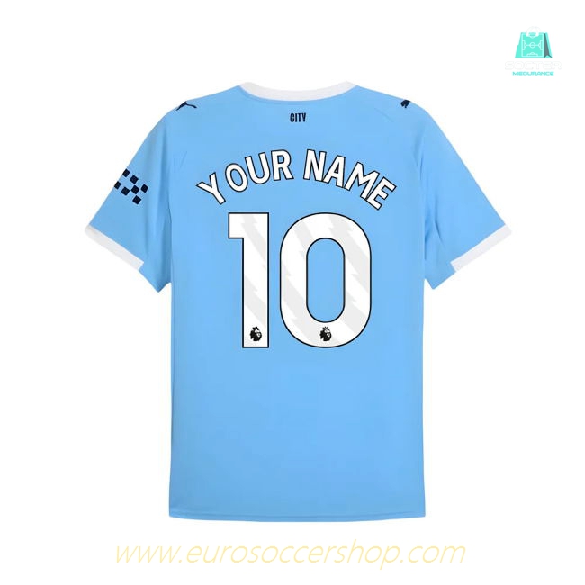 2025-2026 Man City Home Shirt (Your Name)